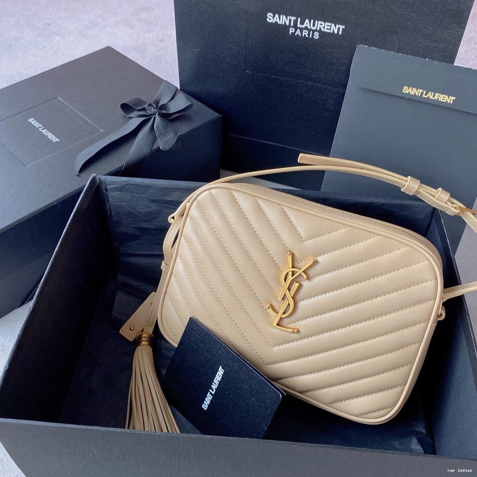 Rep ladies REP YSL LOU BAG-23*16*6CM CAMERA 0729